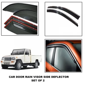 car-silver-line-door-visor-mahindra-bolero-pik-up
